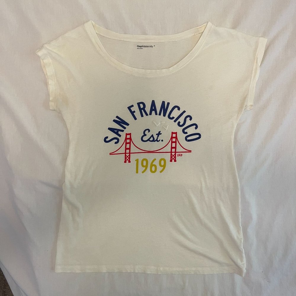 Super Cute Gap Maternity Tee Shirt Maternity Small